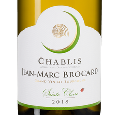Вино Chablis Sainte Claire, (115739), белое сухое, 2018 г., 0.75 л, Шабли Сент Клер цена 4990 рублей