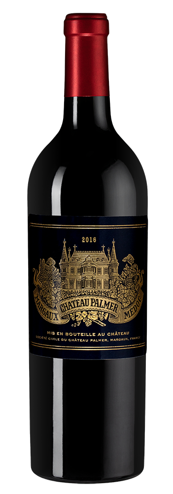 Вино Chateau Palmer (Margaux), 2016, (108738), Франция, Бордо, красное, сухое, 0.75 л, Шато Пальмер, цена 149990 рублей