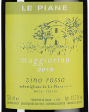Вино Maggiorina, (126186), красное сухое, 2019 г., 0.75 л, Маджорина цена 4790 рублей