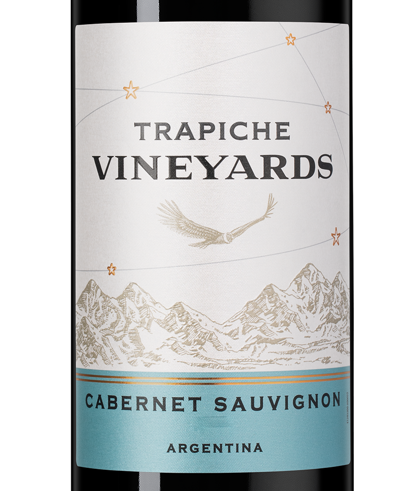 Вино Cabernet Sauvignon Vineyards, Trapiche, 2025, (156907), Аргентина, Мендоса, красное, сухое, 0.75 л, Каберне Совиньон Виньярдс, цена 1043 рублей