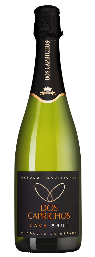Игристое вино Cava Dos Caprichos, Bodegas Jaume Serra, (154671), Испания, Каталония, белое, брют, 0.75 л, Кава Дос Капричос, цена 1990 рублей