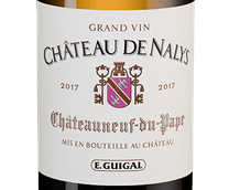 Вино с травяным вкусом Chateauneuf-du-Pape Chateau de Nalys Blanc