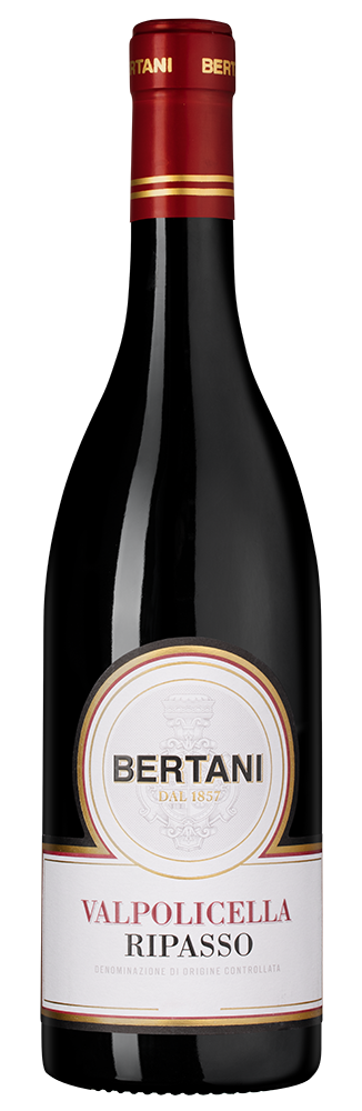Вино Valpolicella Ripasso, Bertani, 2023, (158162), Италия, Венето, красное, полусухое, 0.75 л, Вальполичелла Рипассо, цена 4490 рублей