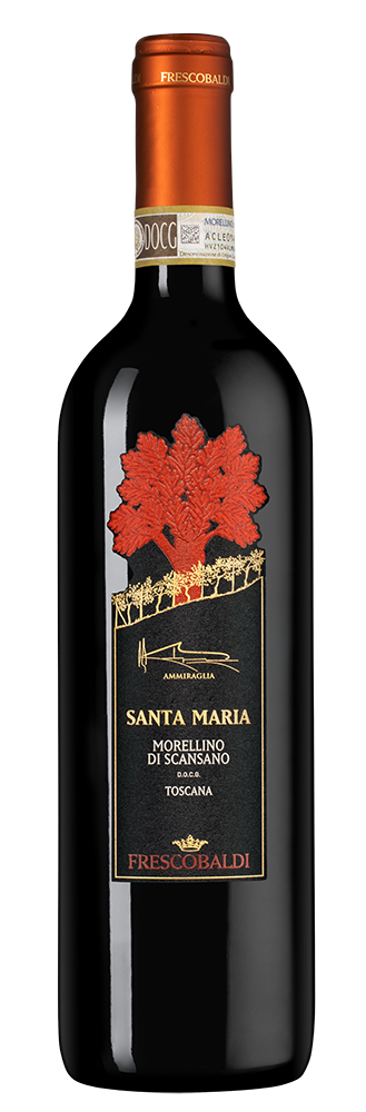Вино Santa Maria, Frescobaldi, 2023, (159135), Италия, Тоскана, красное, сухое, 0.75 л, Санта Мария, цена 4290 рублей
