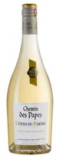 Вино Chemin des Papes Cotes du Rhone Blanc, (133267), белое сухое, 2020 г., 0.75 л, Шемен де Пап Кот-дю-Рон Блан цена 1790 рублей