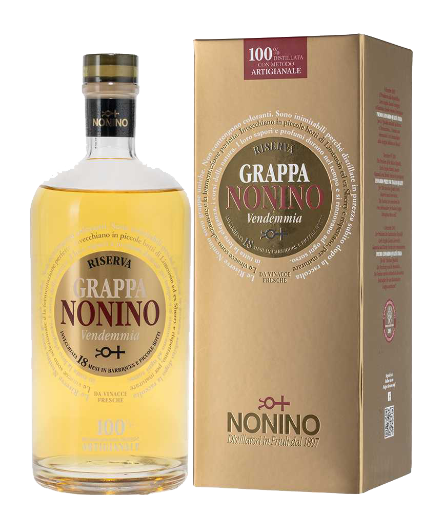 Граппа Grappa Vendemia Riserva di Annata в подарочной упаковке, 2020, (152689), Италия, Фриули-Венеция-Джулия, 0.7 л, Граппа Вендемия Ризерва ди Анната, цена 6990 рублей