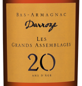 Крепкие напитки из Франции Les Grands Assemblages 20 Ans d'Age Bas-Armagnac в подарочной упаковке