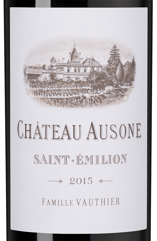 Вино Chateau Ausone (Saint-Emilion Grand Cru), 2015, (150618), Франция, Бордо, красное, сухое, 0.75 л, Шато Озон, цена 289990 рублей