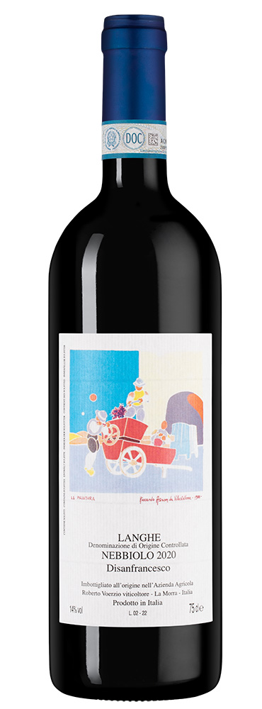 Вино Langhe Nebbiolo Disanfrancesco, Roberto Voerzio, 2020, (137803), Италия, Пьемонт, красное, сухое, 0.75 л, Ланге Неббиоло Дисанфранческо, цена 13490 рублей
