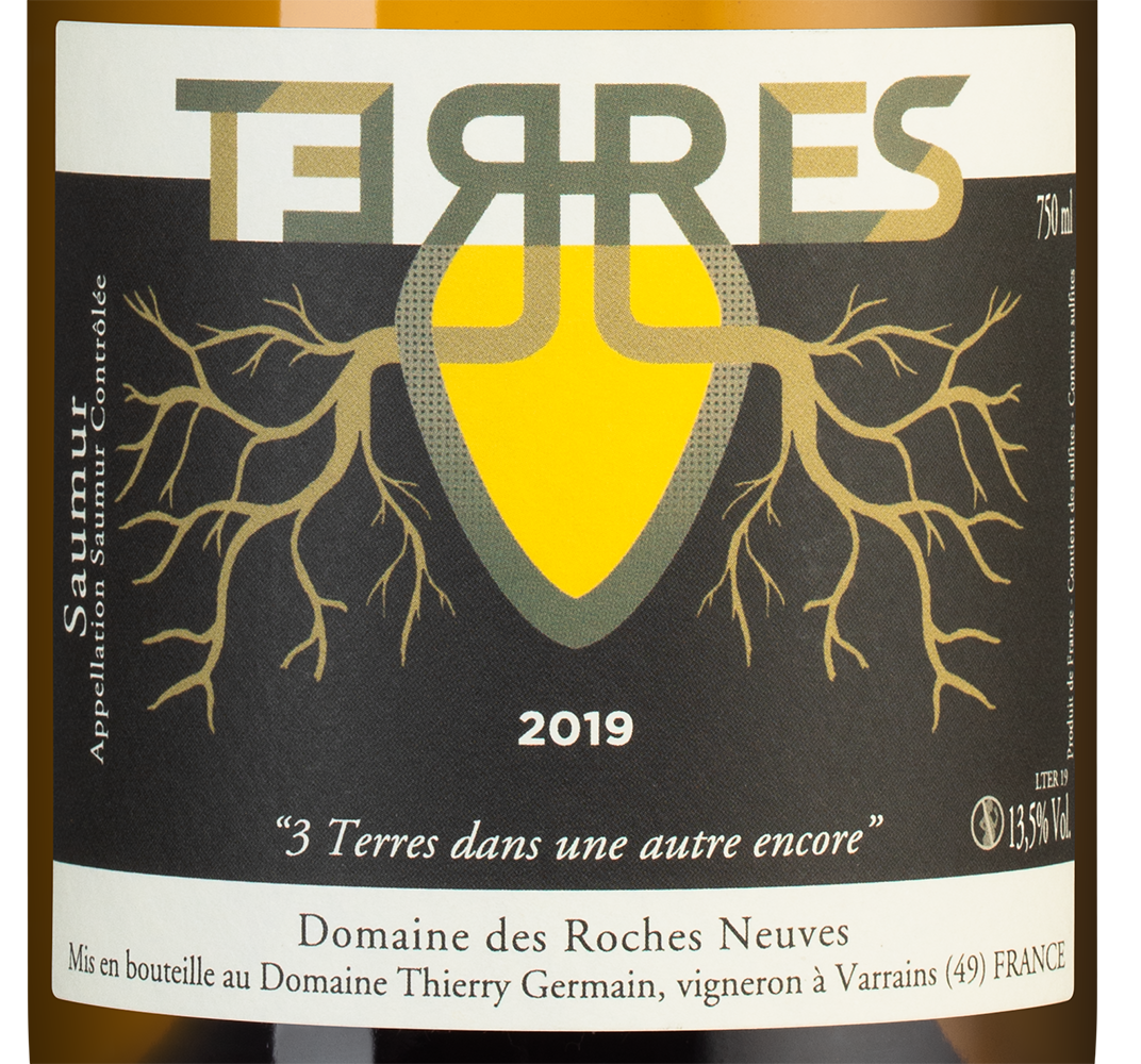 Вино Terres (Saumur), Thierry Germain, 2019, (125887), Франция, Долина Луары, белое, сухое, 0.75 л, Тер, цена 19990 рублей