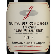 Вино Nuits-Saint-Georges Premier Cru Les Pruliers, (120246),  цена 27990 рублей