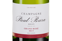 Шампанское Paul Bara Grand Rose Grand Cru Bouzy Brut