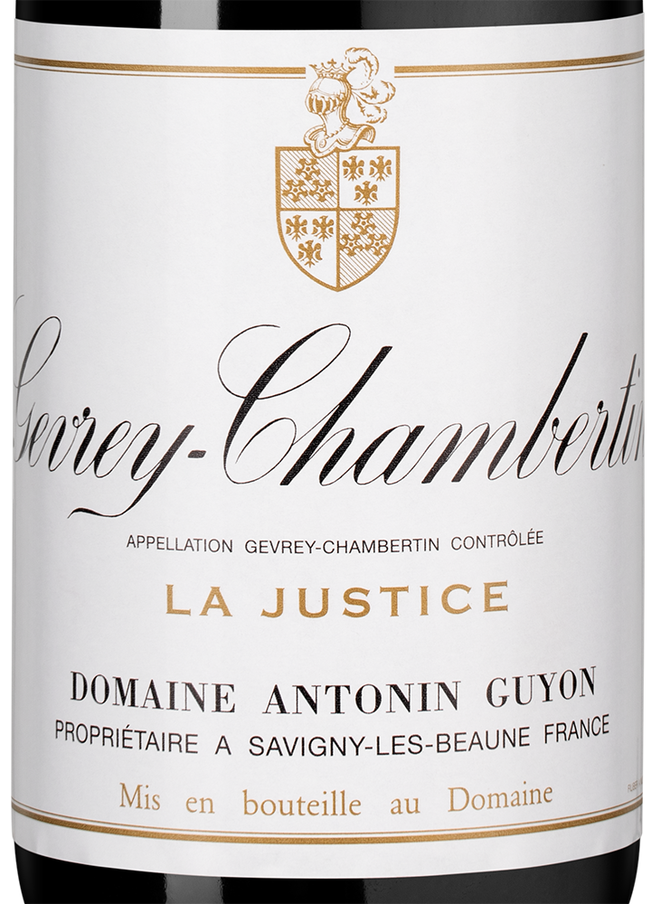 Вино Gevrey-Chambertin La Justice, Domaine Antonin Guyon, 2023, 0.375л, (156912), Франция, Бургундия, красное, сухое, 0.375 л, Жевре-Шамбертен Ля Жюстис, цена 12490 рублей