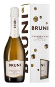 Игристое вино Bruni Prosecco Extra Dry в подарочной упаковке