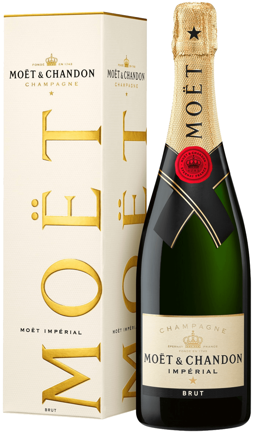 Шампанское Moet & Chandon Brut Imperial в подарочной упаковке, 2022, (160126), Франция, Шампань, белое, брют, 0.75 л, Моет Шандон Брют Империал, цена 6790 рублей