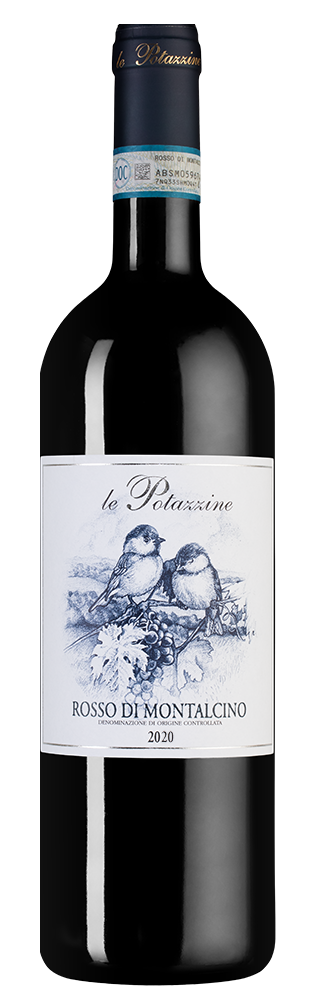 Вино Rosso di Montalcino, Le Potazzine, 2020, (138308), Италия, Тоскана, красное, сухое, 0.75 л, Россо ди Монтальчино, цена 13490 рублей