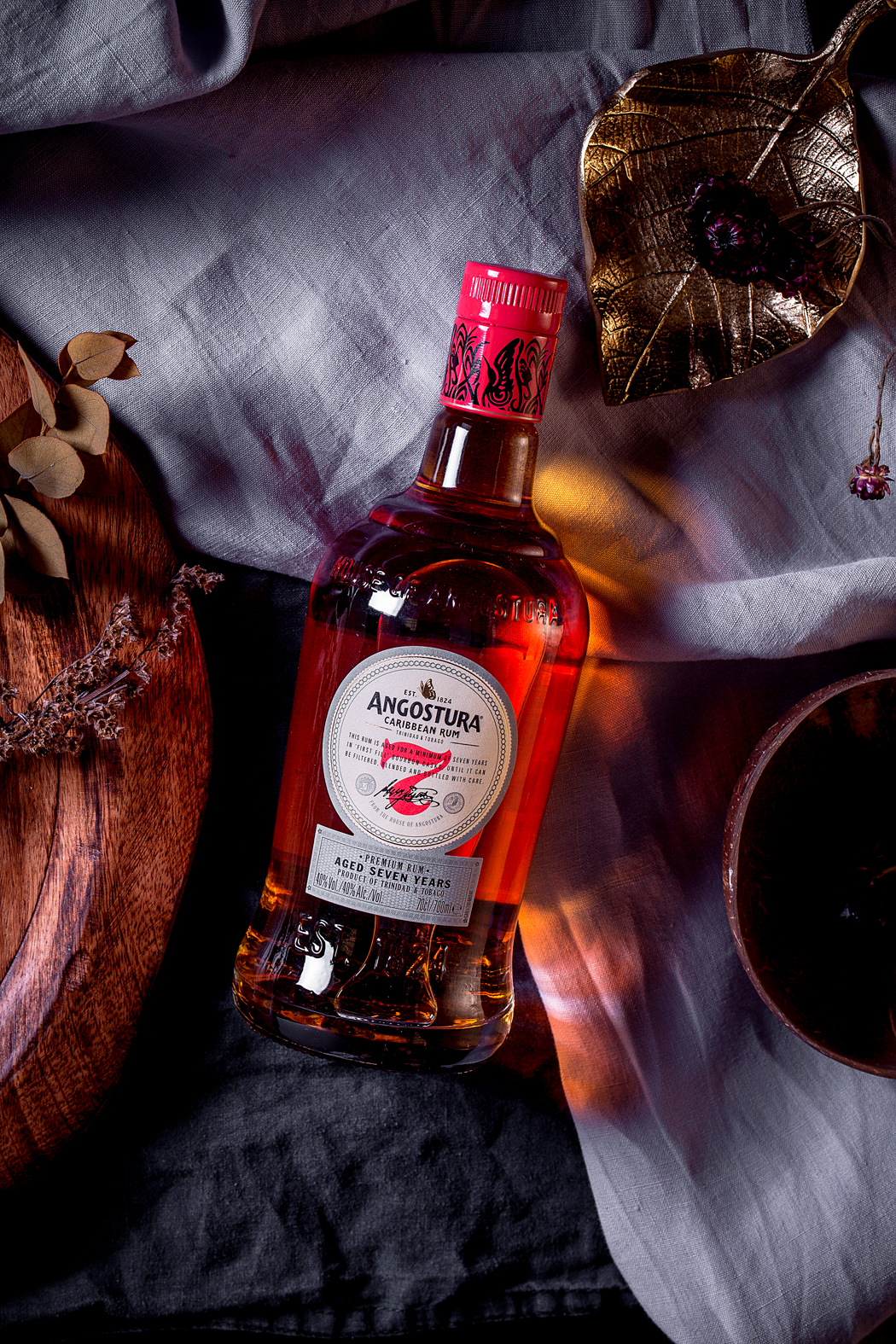 Ром Angostura Aged 7 Years, (159572), Тринидад и Тобаго, 0.7 л, Ангостура Эйджд 7 Лет, цена 5490 рублей