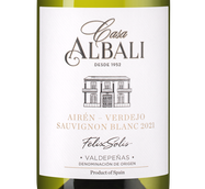 Вино с яблочным вкусом Casa Albali Verdejo Sauvignon Blanc