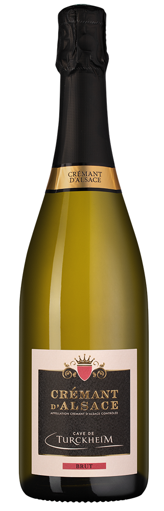 Игристое вино Turckheim Cremant d'Alsace, Cave de Turckheim, (155969), Франция, Эльзас, белое, брют, 0.75 л, Креман д`Эльзас Брют, цена 2990 рублей
