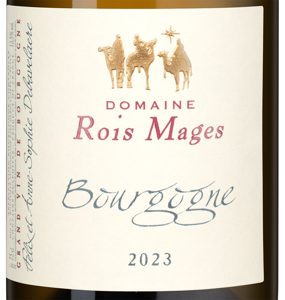 Вино Bourgogne Blanc, Domaine Rois Mages, 2023, (155984), Франция, Бургундия, белое, сухое, 0.75 л, Бургонь Блан, цена 7490 рублей