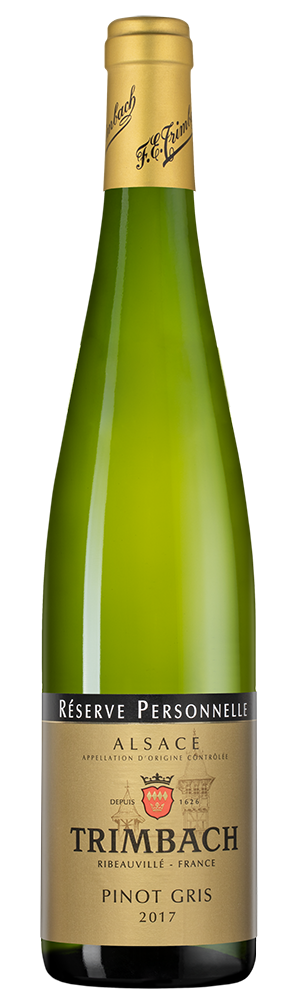 Вино Pinot Gris Reserve Personnelle, Trimbach, 2017, (147033), Франция, Эльзас, белое, полусухое, 0.75 л, Пино Гри Резерв Персонель, цена 12490 рублей