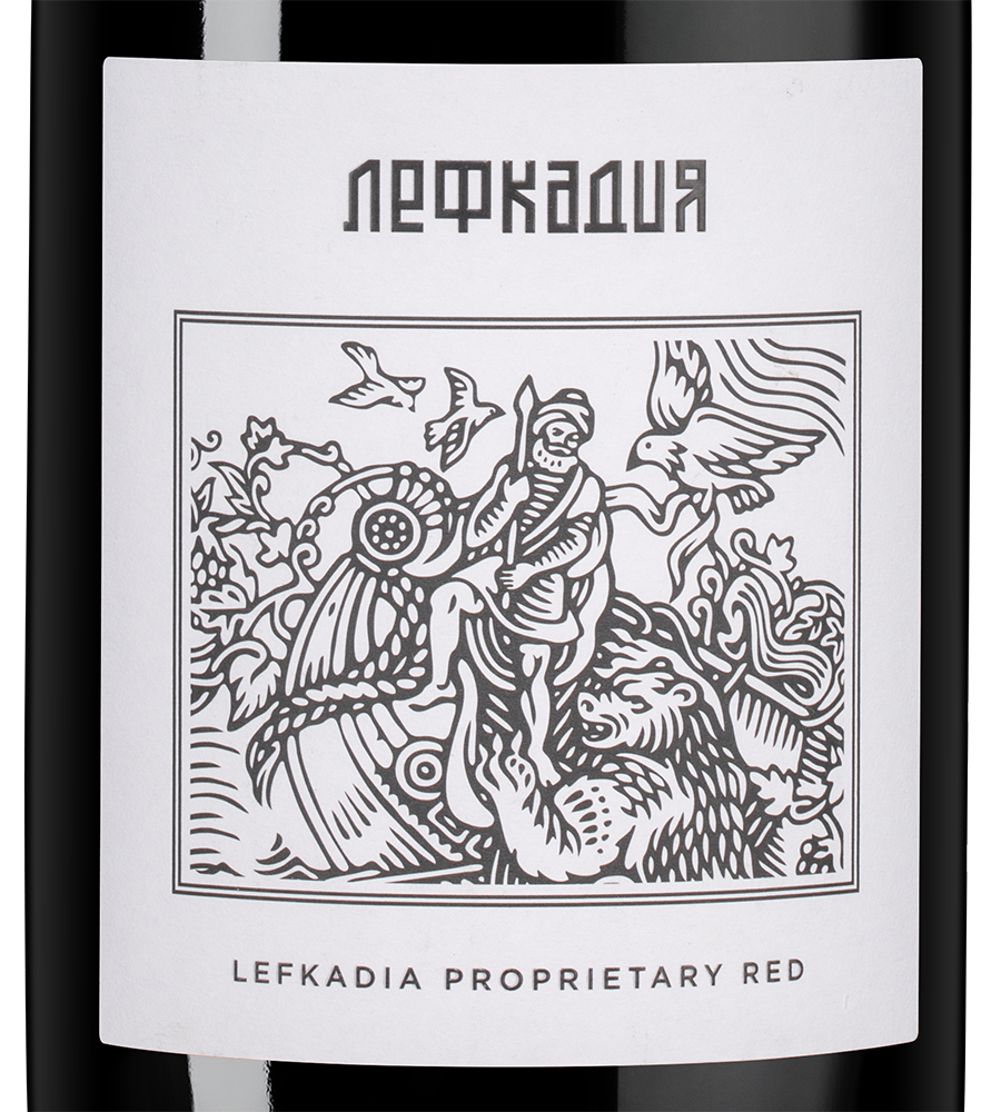 Вино Лефкадия Красное в подарочной упаковке, 2019, (147018), Россия, Кубань, красное, сухое, 0.75 л, Лефкадия Красное, цена 2740 рублей
