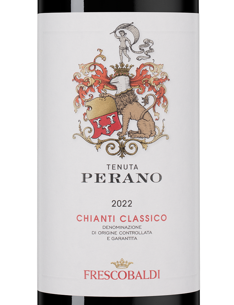 Вино Tenuta Perano Chianti Classico, Frescobaldi, 2022, (159141), Италия, Тоскана, красное, сухое, 0.75 л, Тенута Перано Кьянти Классико, цена 3743 рублей