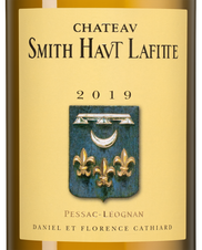 Вино Chateau Smith Haut-Lafitte Blanc, (135438), белое сухое, 2019 г., 0.75 л, Шато Смит О-Лафит Блан цена 29990 рублей