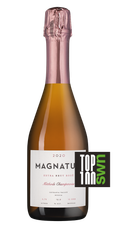 Игристое вино Магнатум Розе, (142951), розовое экстра брют, 2020 г., 0.75 л, Магнатум Розе цена 2190 рублей