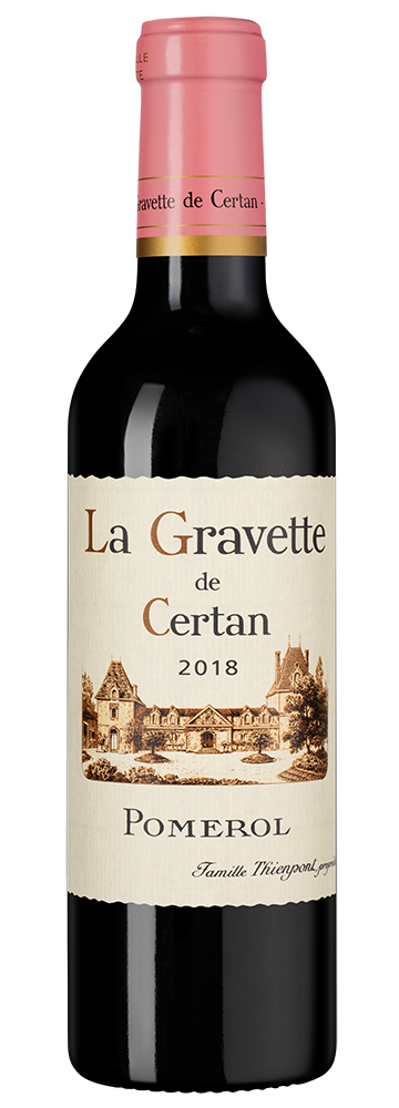 Вино La Gravette de Certan, Vieux Chateau Certan, 2018, 0.375л, (154546), Франция, Бордо, красное, сухое, 0.375 л, Ла Гравет де Сертан, цена 11990 рублей