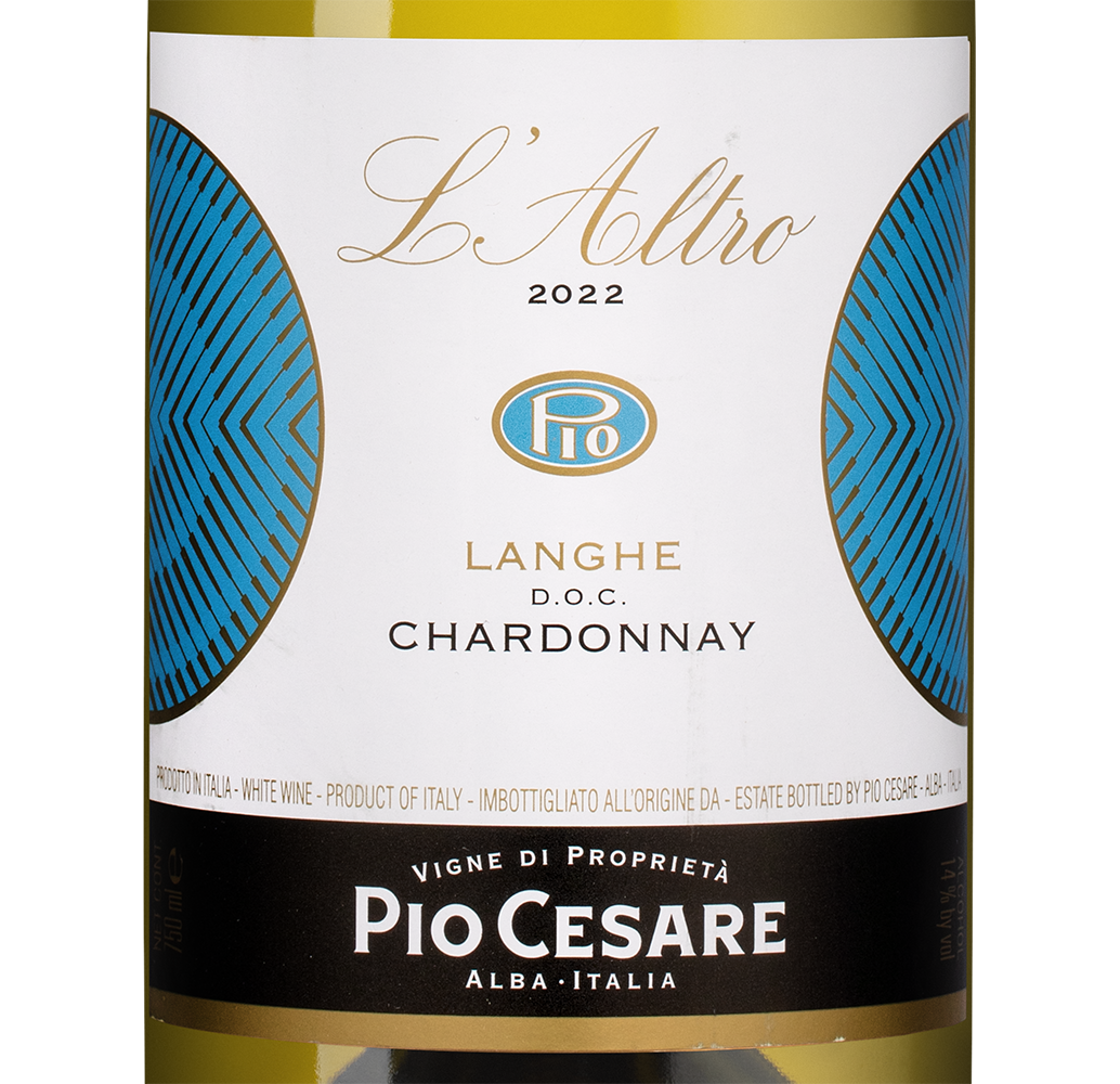 Вино L’Altro Chardonnay, Pio Cesare, 2022, (142788), Италия, Пьемонт, белое, сухое, 0.75 л, Ланге Шардоне Л'Альтро, цена 5990 рублей