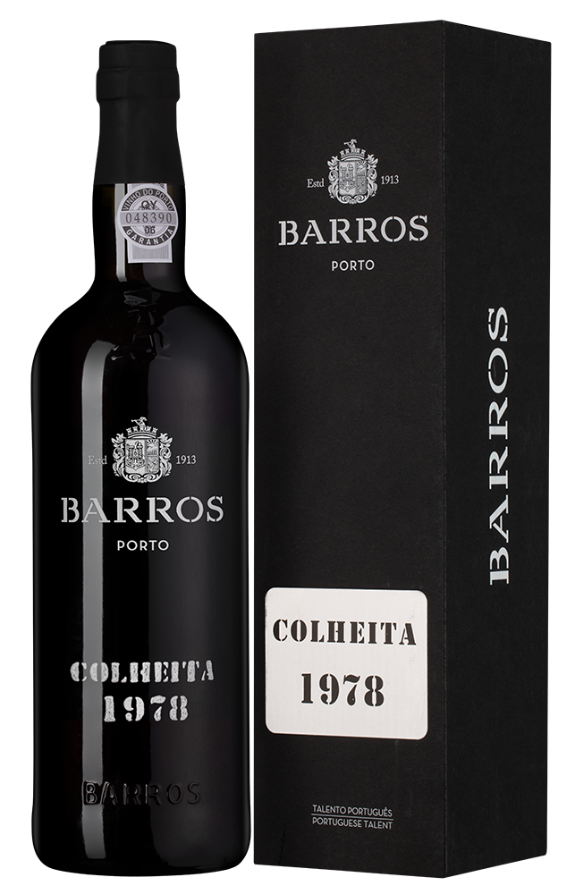 Портвейн Barros Colheita в подарочной упаковке, 1978, (146218), Португалия, Дору, сладкое, 0.75 л, Барруш Кулейта, цена 41490 рублей