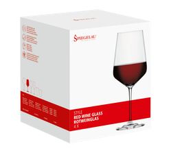 для красного вина Набор из 4-х бокалов Spiegelau Style для красного вина, (124810), Германия, 0.63 л, Бокал Шпигелау Стайл для красного вина цена 3760 рублей