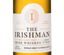 Виски The Irishman The Harvest, (138215), Купажированный, Ирландия, 0.05 л, Зэ Айришмен Фаундерс Резерв цена 790 рублей