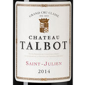 Красное вино Мерло Chateau Talbot Grand Cru Classe (Saint-Julien)