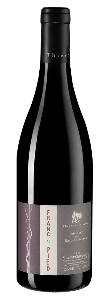 Вино Franc de Pied (Saumur Champigny), Thierry Germain, 2016, (110326), Франция, Долина Луары, красное, сухое, 0.75 л, Фран де Пье, цена 12790 рублей