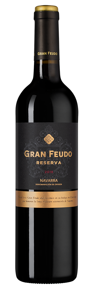 Вино Gran Feudo Reserva, Bodegas Chivite, 2018, (144373), Испания, Наварра, красное, сухое, 0.75 л, Гран Феудо Ресерва, цена 2990 рублей