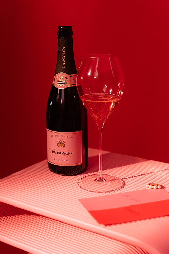 Игристое вино Soldati La Scolca Brut Rose, (154140), Италия, Пьемонт, розовое, брют, 0.75 л, Сольдати Ла Сколька Брют Розе, цена 4990 рублей