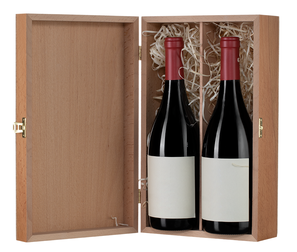 Футляр для 2-х бутылок 0.75 л, Бургонь(бук), (000248), Россия, Футляр на 2 бут. Бургонь (бук), цена 3490 рублей