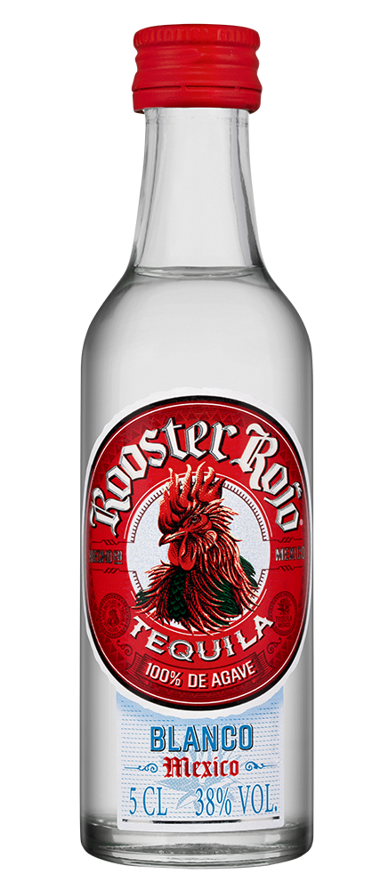 Текила Rooster Rojo Blanco, 0.05л, (148942), Мексика, Халиско, 0.05 л, Рустер Рохо Бланко, цена 740 рублей