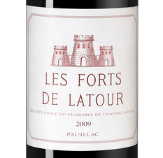 Вино Les Forts de Latour, (103606), красное сухое, 2009 г., 0.75 л, Ле Фор де Латур цена 61990 рублей