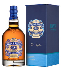 Виски Chivas Regal 18 Years Old  в подарочной упаковке, (119537), gift box в подарочной упаковке, Купажированный 18 лет, Соединенное Королевство, 0.7 л, Чивас Ригал 18 Лет цена 11190 рублей