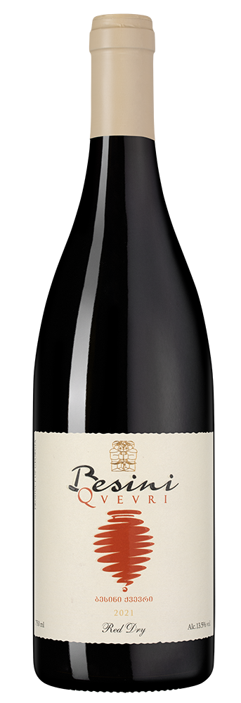 Вино Besini Qvevri Saperavi, 2021, (146983), Грузия, Кахетия, красное, сухое, 0.75 л, Бесини Квеври Саперави, цена 3990 рублей