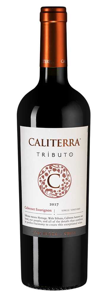 Вино Cabernet Sauvignon Tributo, Caliterra, 2018, (127464), Чили, Центральная Долина, красное, сухое, 0.75 л, Каберне Совиньон Трибуто, цена 2950 рублей