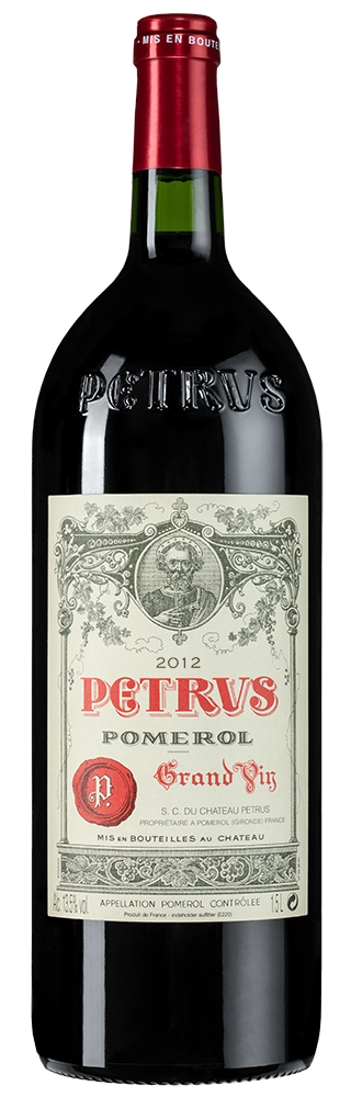 Вино Petrus, 2012, 1.5л, (154442), Франция, Бордо, красное, сухое, 1.5 л, Петрюс, цена 2499990 рублей