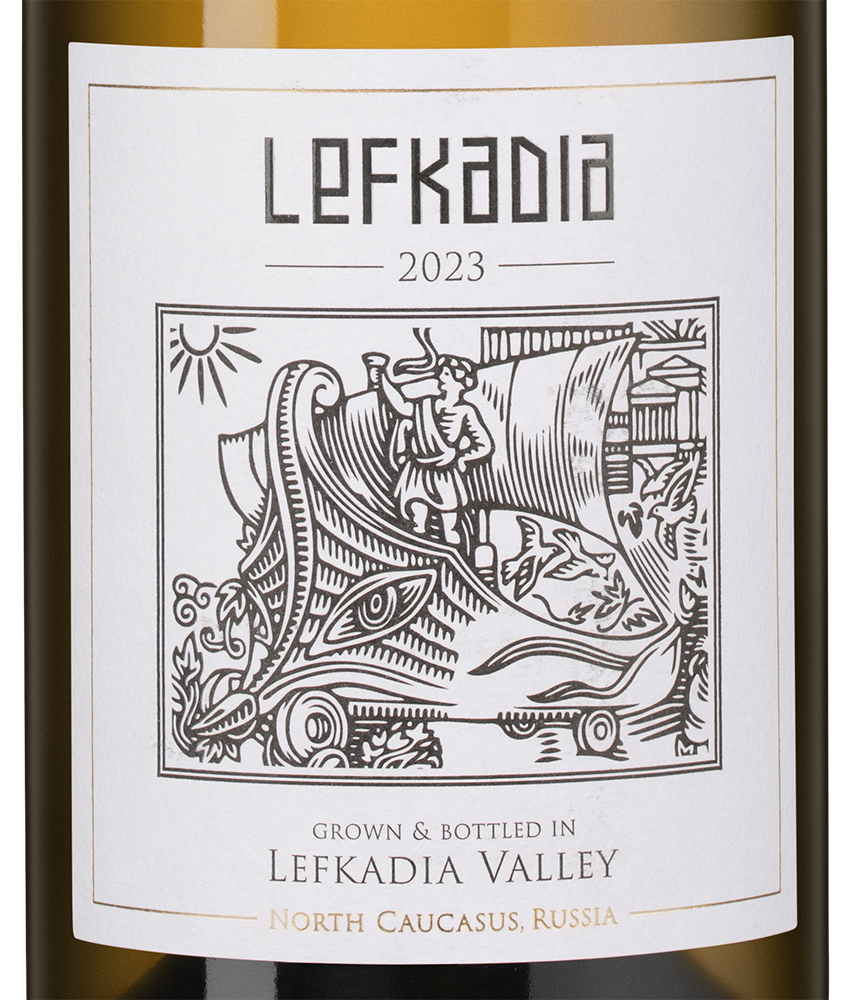 Вино Лефкадия Белое, 2023, (151163), Россия, Кубань, белое, сухое, 0.75 л, Лефкадия Белое, цена 1590 рублей