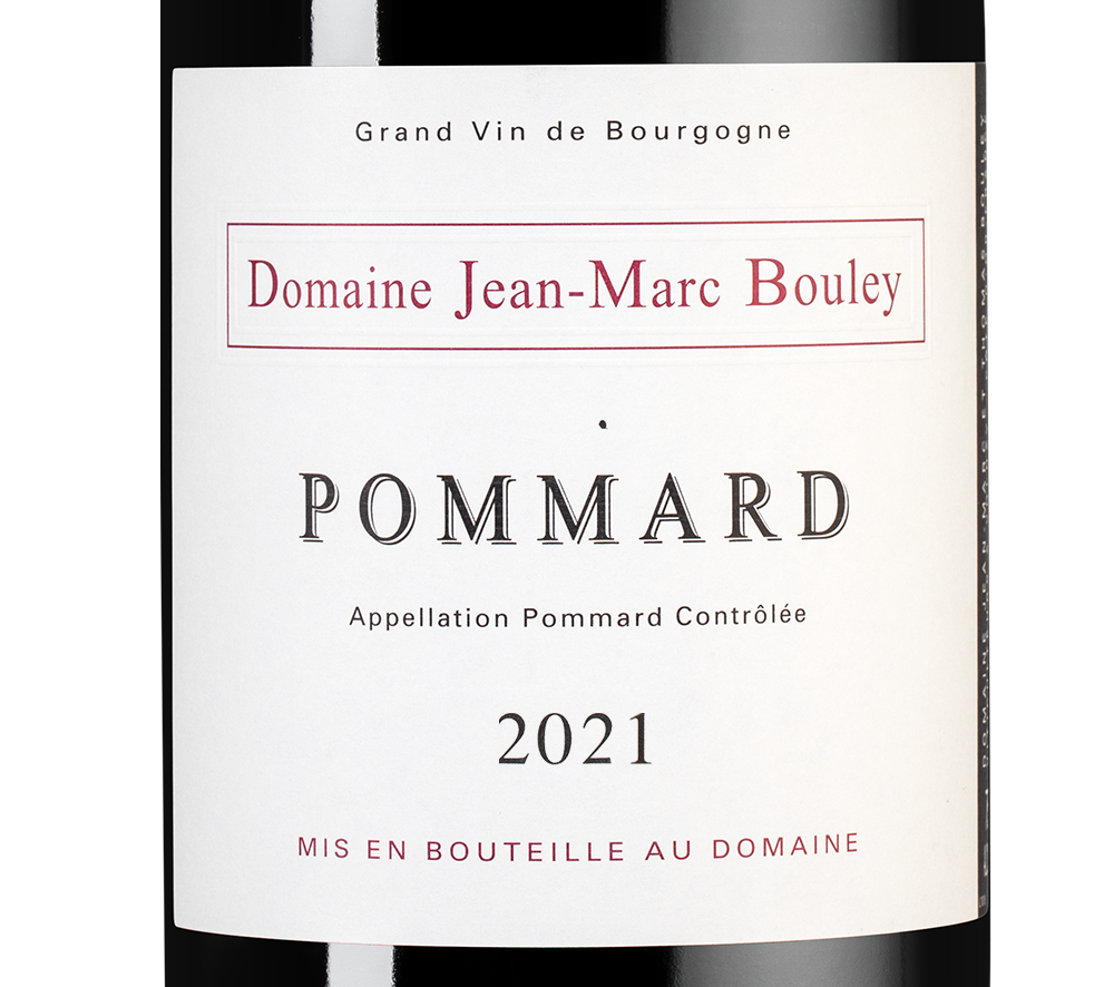 Вино Pommard, Domaine Jean-Marc & Thomas Bouley, 2021, (148020), Франция, Бургундия, красное, сухое, 0.75 л, Поммар, цена 26490 рублей