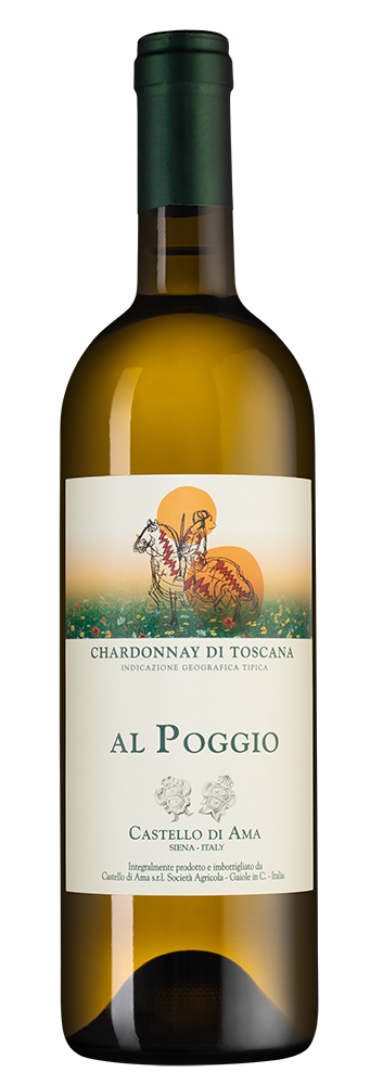 Вино Al Poggio, Castello di Ama, 2020, (129106), Италия, Тоскана, белое, сухое, 0.75 л, Аль Поджио, цена 10990 рублей