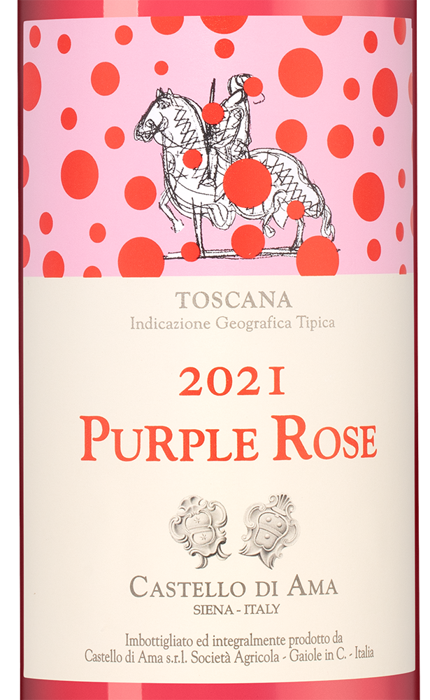 Вино Purple Rose, Castello di Ama, 2021, (137124), Италия, Тоскана, розовое, сухое, 0.75 л, Пёпл Роуз, цена 7490 рублей
