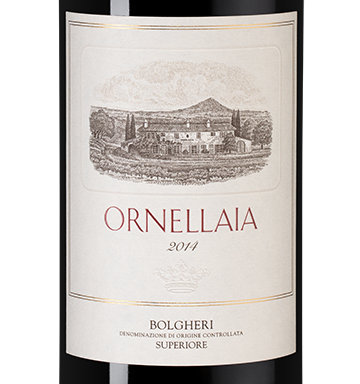 Вино Ornellaia, 2014, (142143), Италия, Тоскана, красное, сухое, 0.75 л, Орнеллайя, цена 127490 рублей
